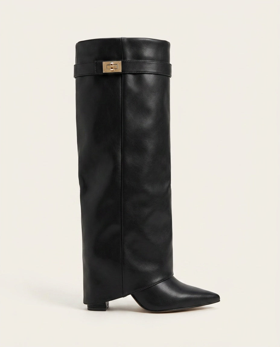 Monica | Waterproof Side-Zip Knee-High Boot