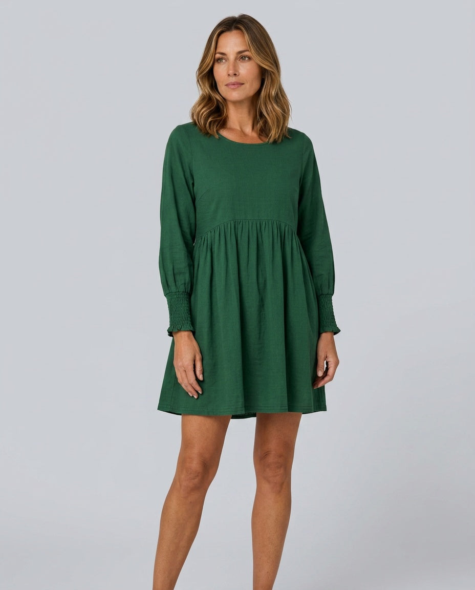 Lola | Relaxed Fit Short Sleeve Mini Dress