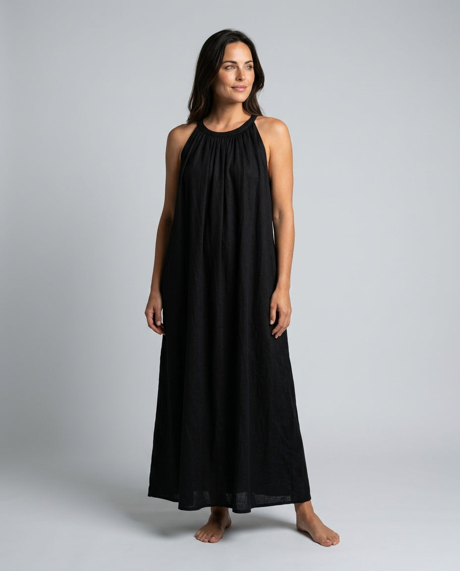 Savannah | Relaxed Fit Vintage Floral Maxi Dress