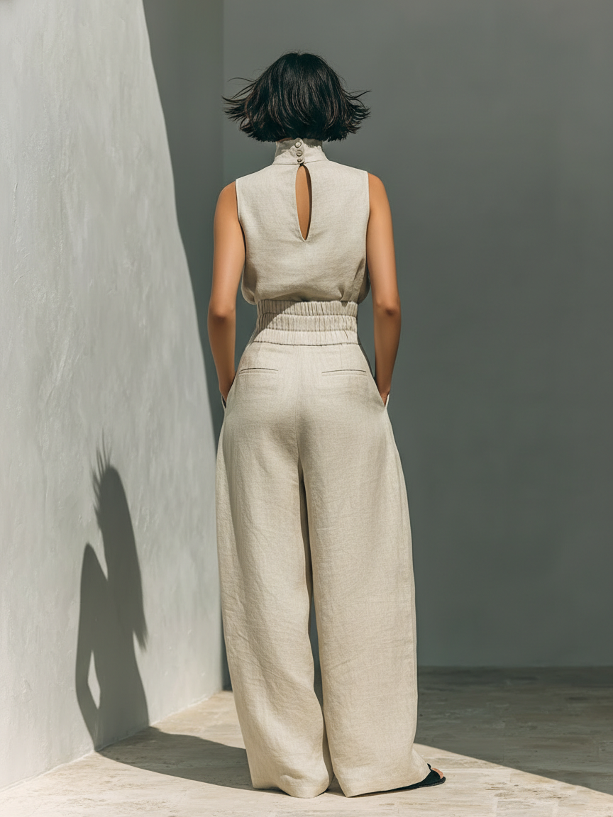 Clara | Wide Leg Tailored Co-ord Set