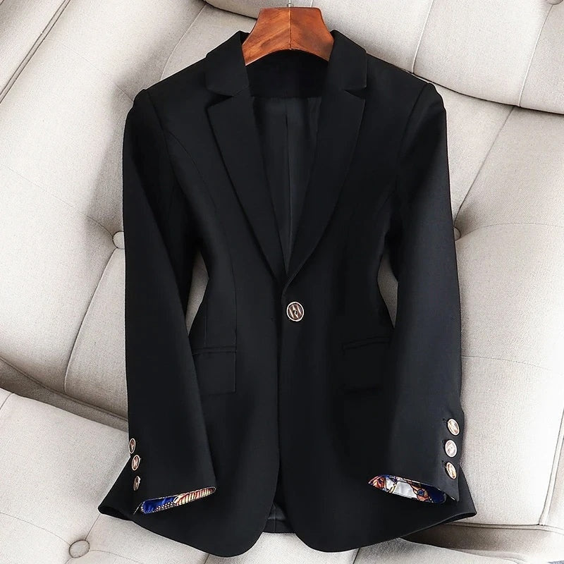 Nina | Tailored Classic Lapel Blazer
