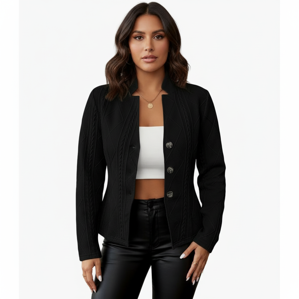 Edith | Tailored Textured Blazer