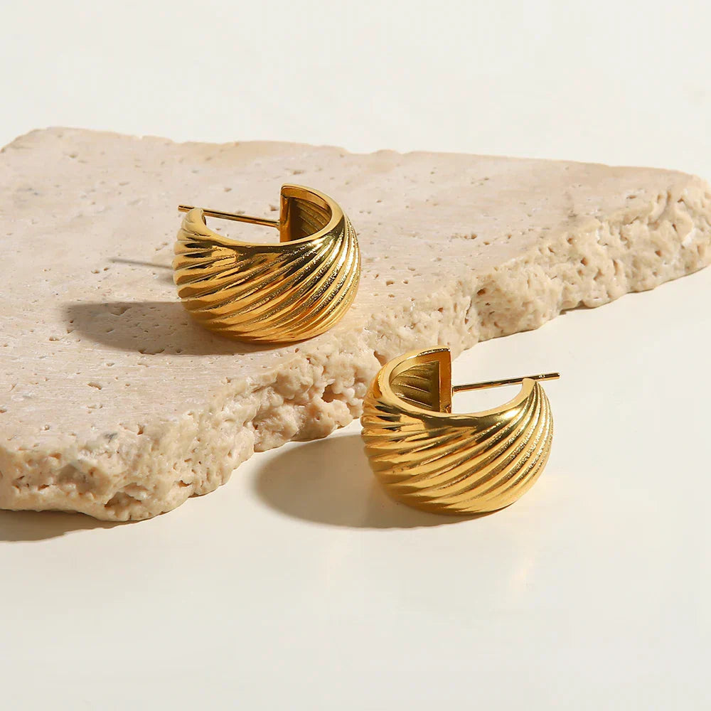 Mariana | Vintage Inspired Gold Drop Earrings