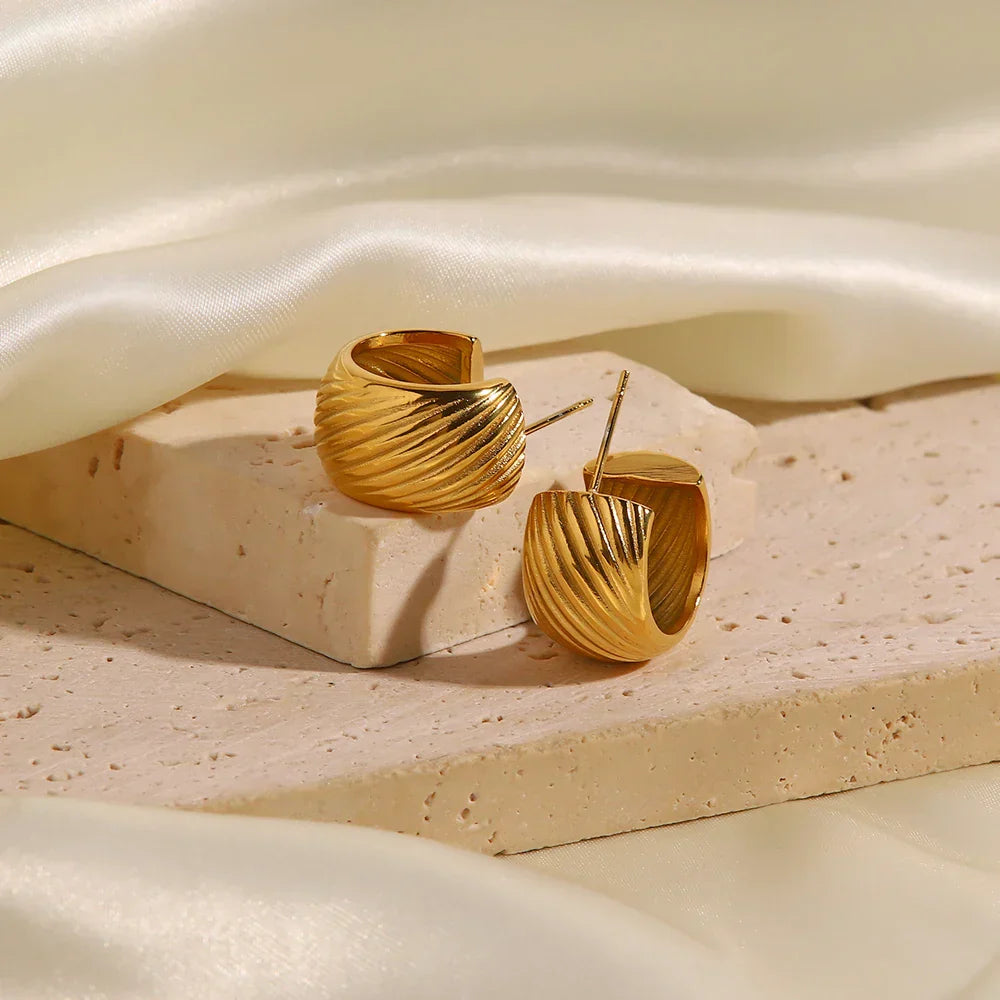 Mariana | Vintage Inspired Gold Drop Earrings