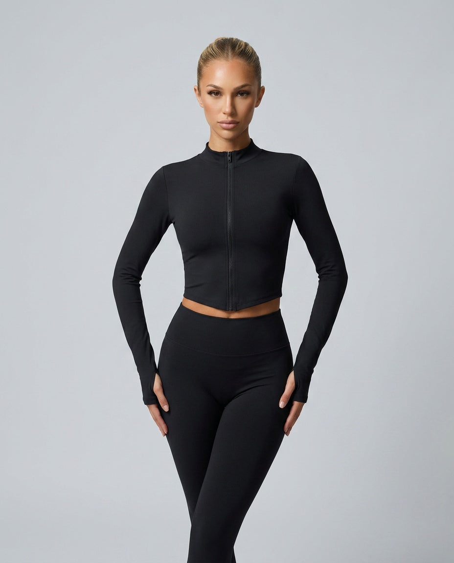 Georgia | Seamless Second Skin Sleeveless Crop Top