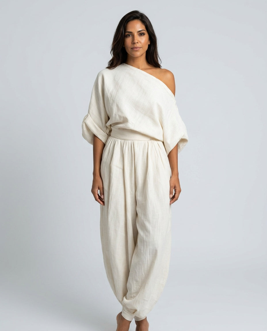 Sorelle | One Shoulder Two-Piece Co-ord Set