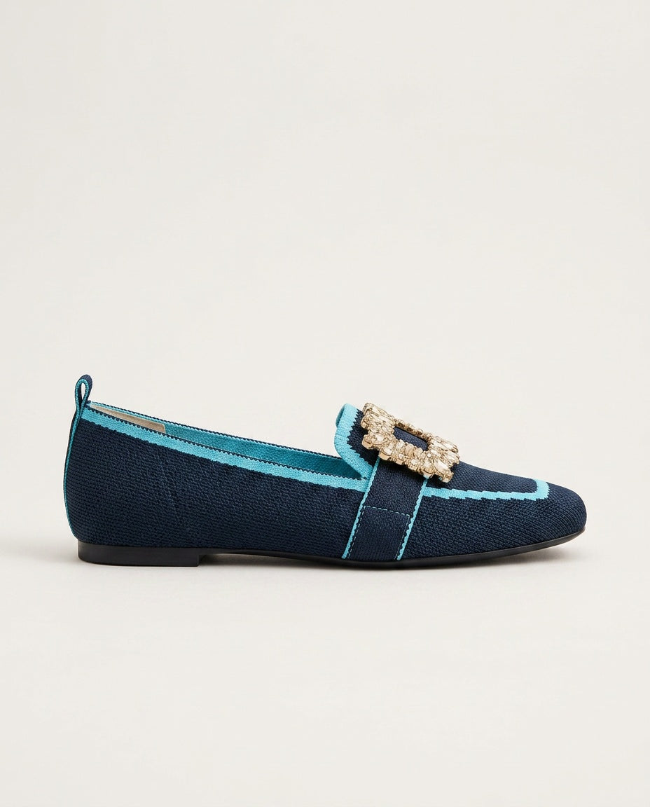 Emilia | Buckle Cushioned Footbed Loafers
