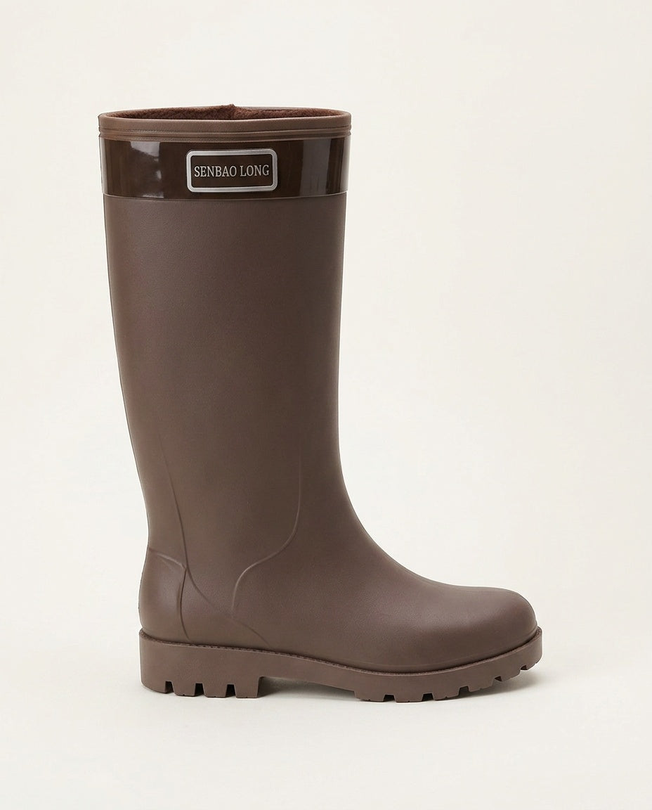 Bette | Fleece Lined Waterproof Wellington Boots