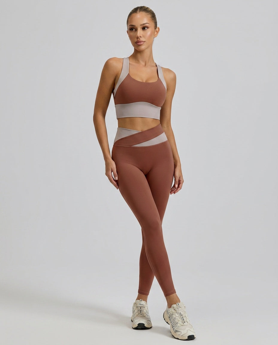 Alejandra | High Waist Light Compression Full Length Leggings