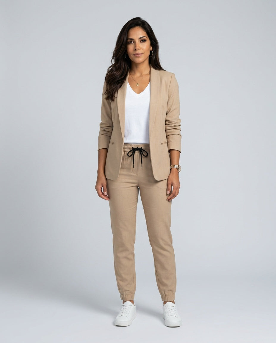 Quinn | Long Sleeve Tailored Blazer & Trouser Co-ord Set
