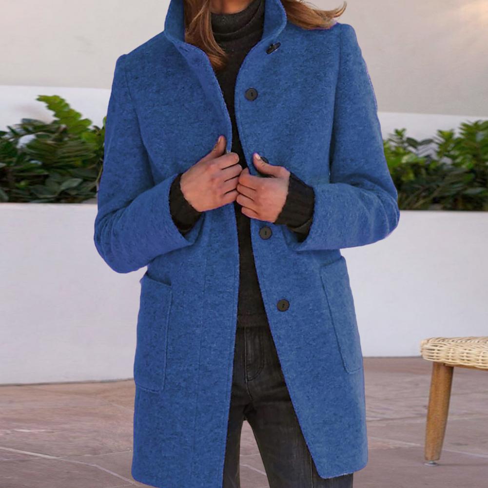 Marlowe | Mid-Length Tailored Wool-Blend Coat
