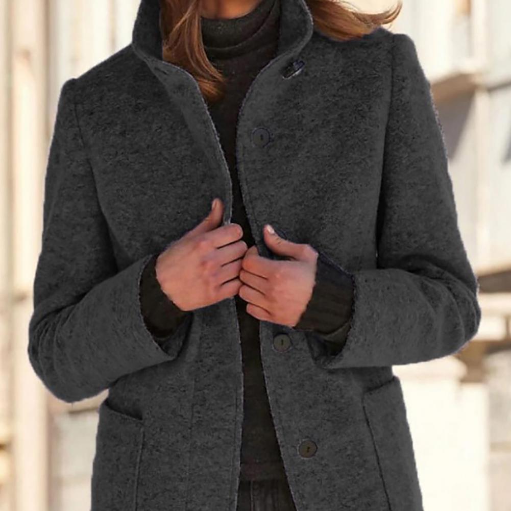 Marlowe | Mid-Length Tailored Wool-Blend Coat