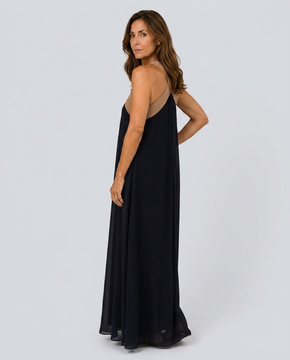 Celene | Cross Front Maxi Dress