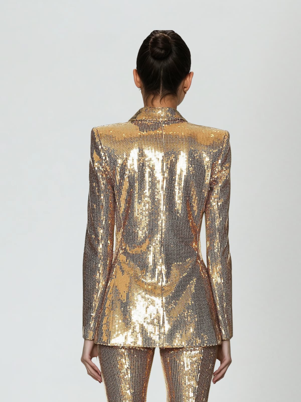Scarlett | Long Sleeve Sequin Blazer Co-ord Set