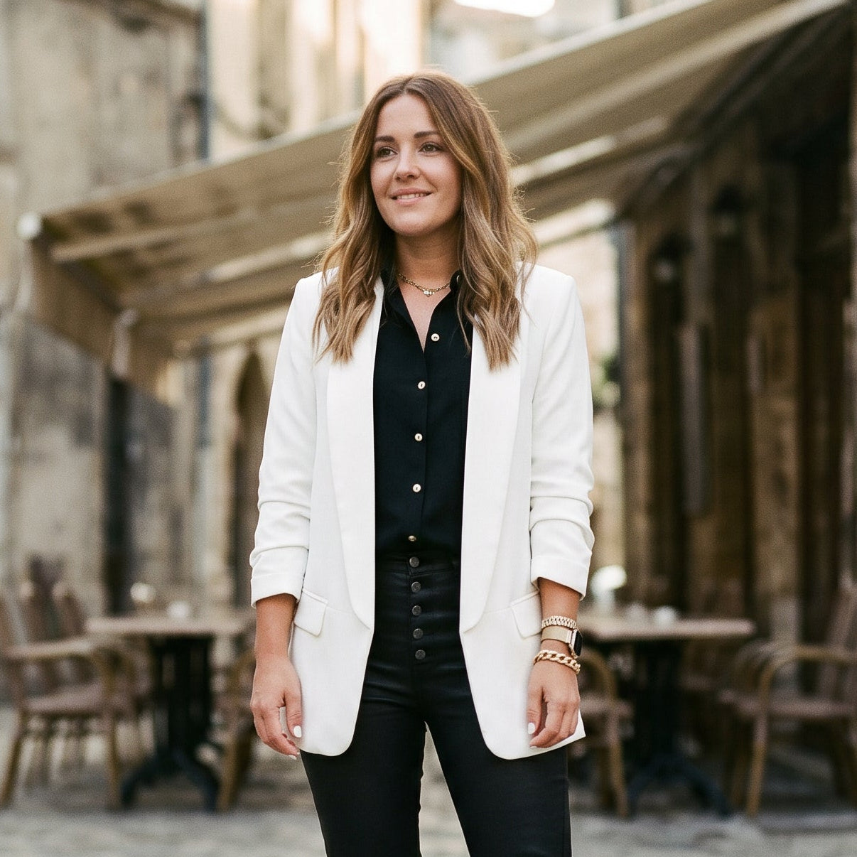 Wren | Tailored Black Blazer