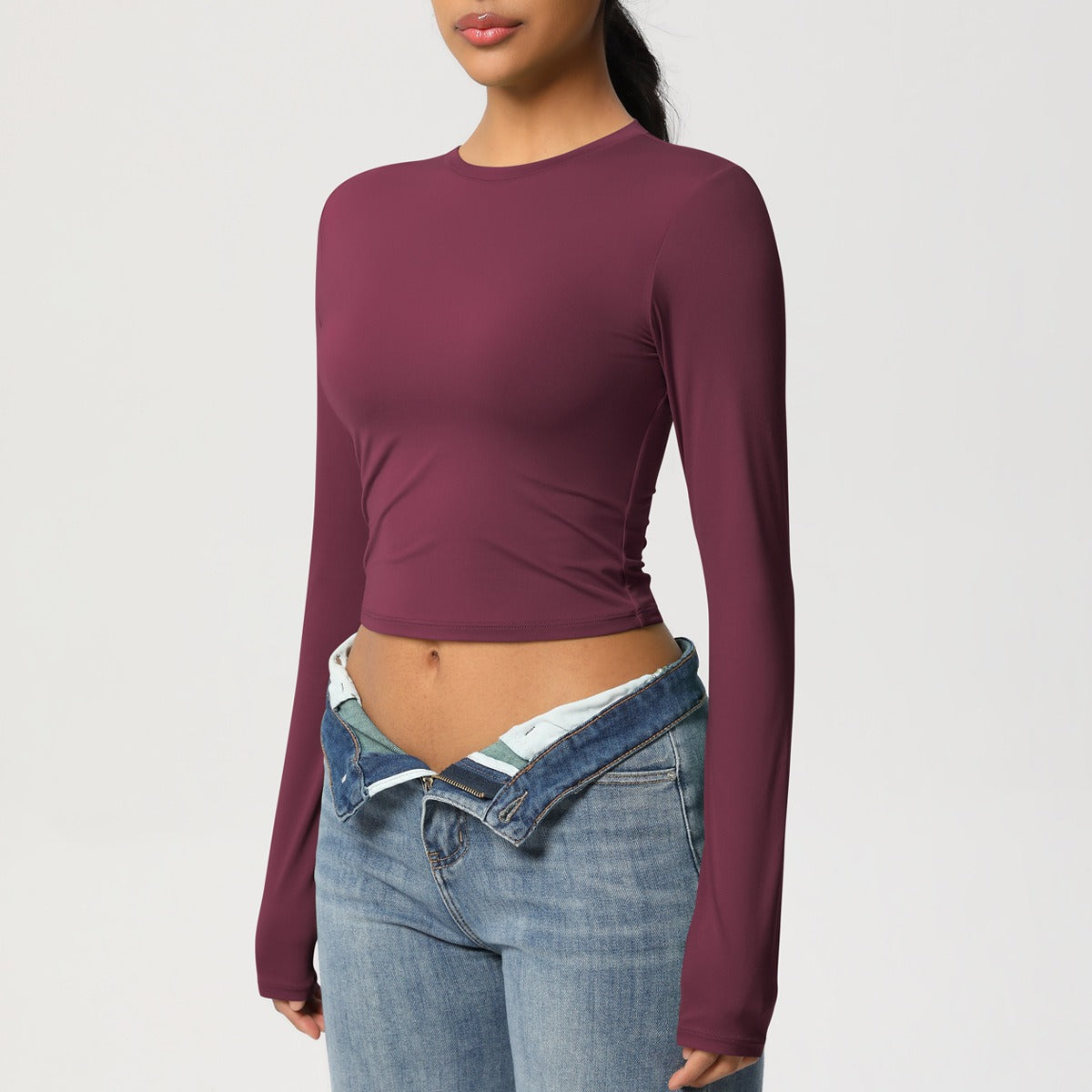 Harlow | Sleeveless Cropped Shaping Active Top