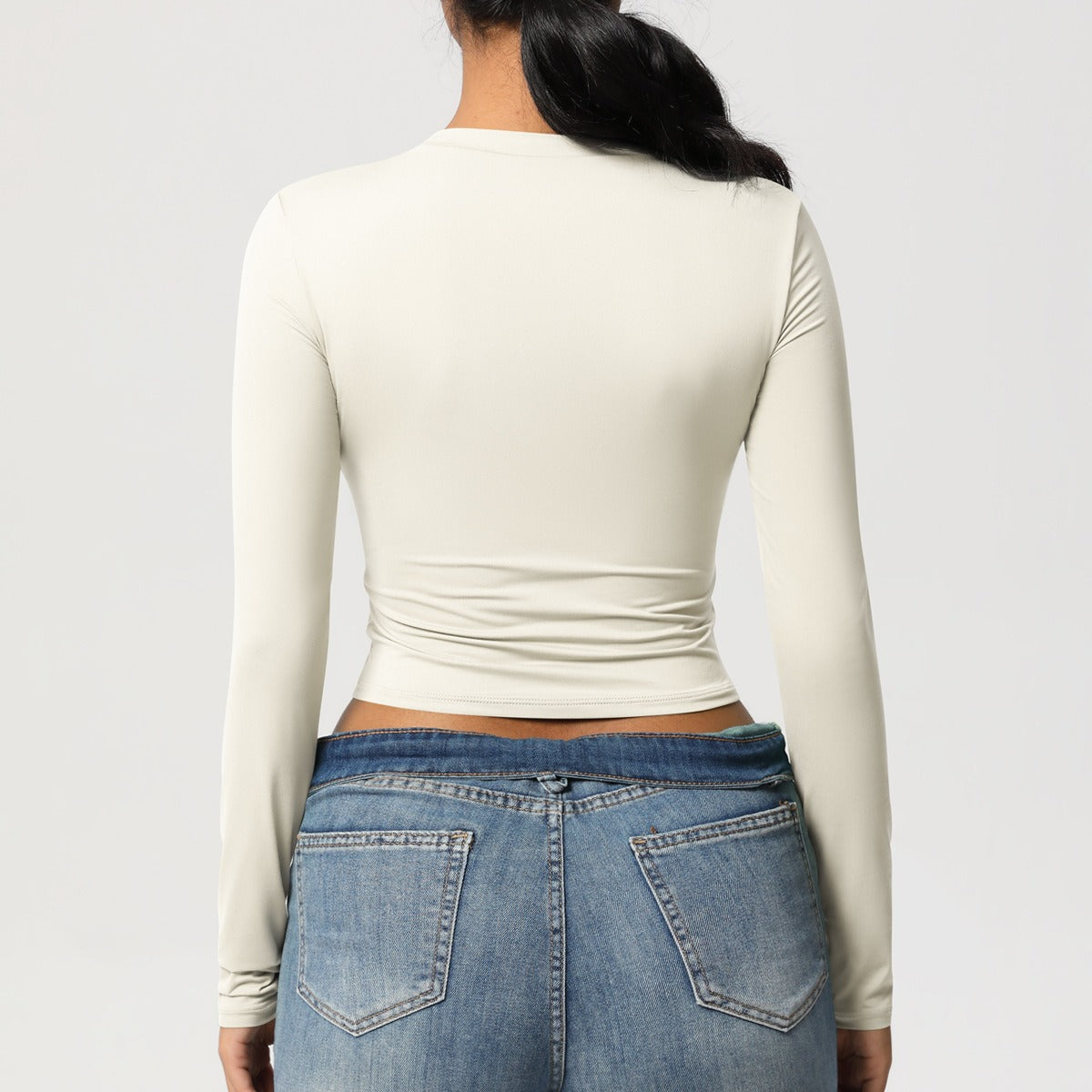 Harlow | Sleeveless Cropped Shaping Active Top