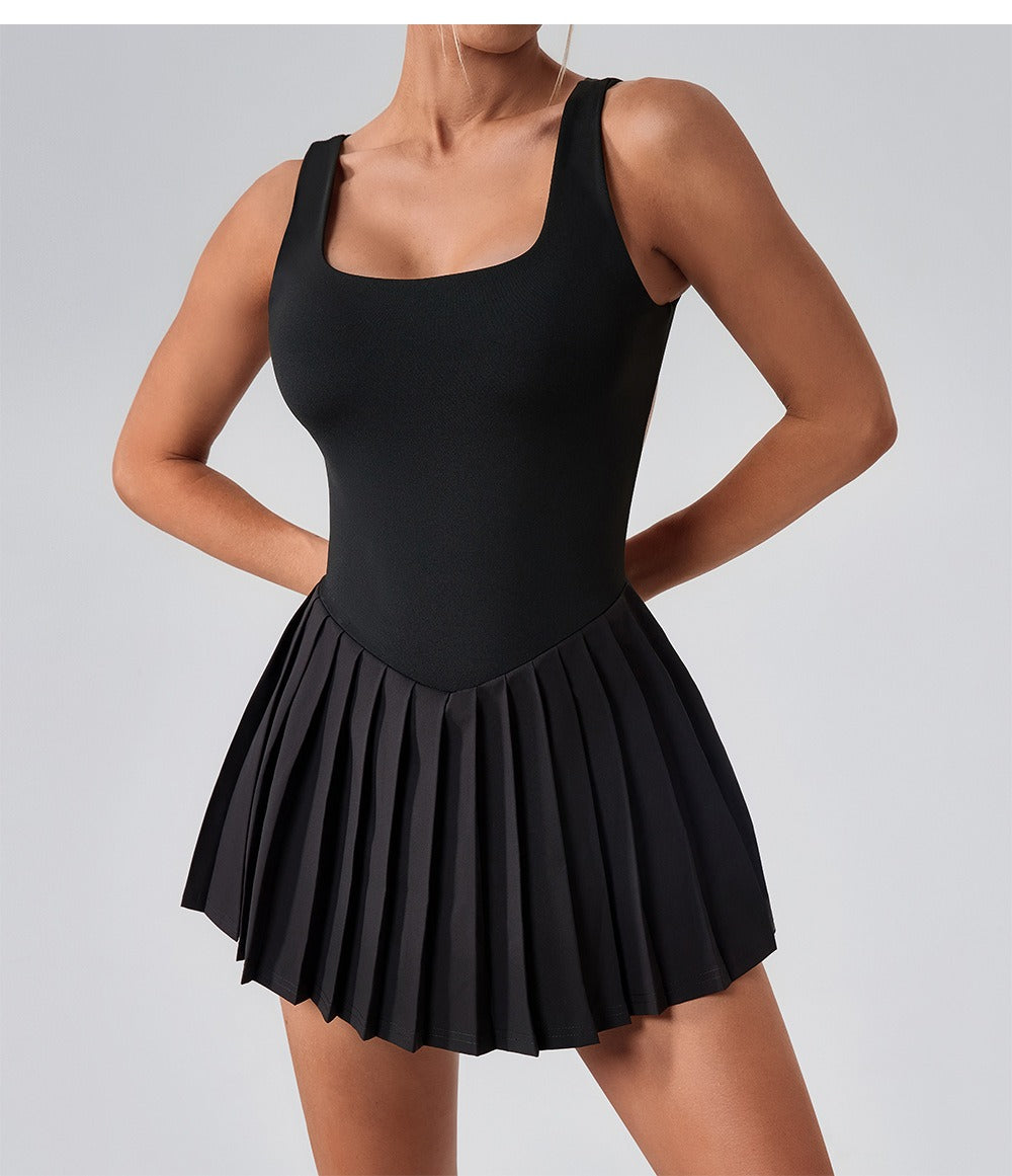 Skylar | Sleeveless Sculpting Athletic Dress