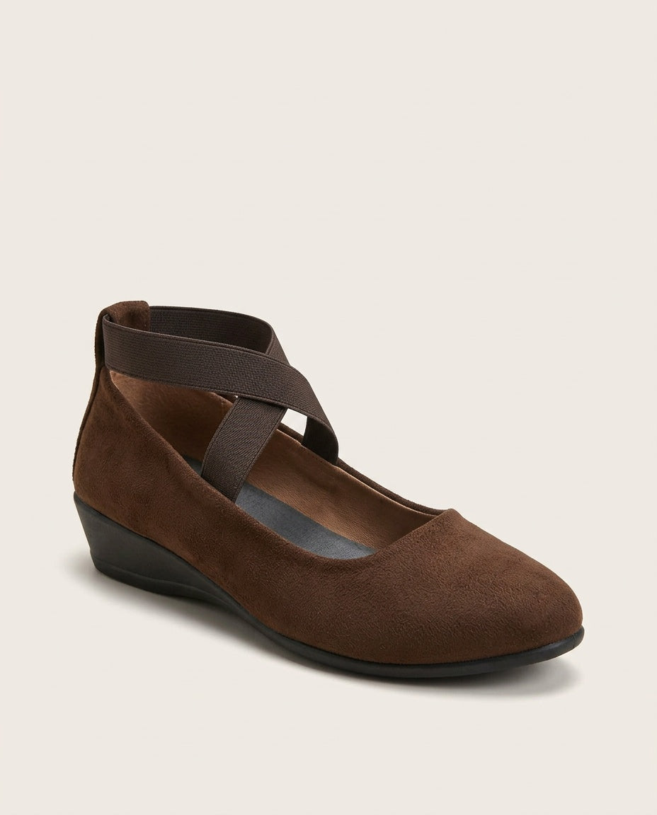 Helena | Wedge-Sole Closed Ballet Flats