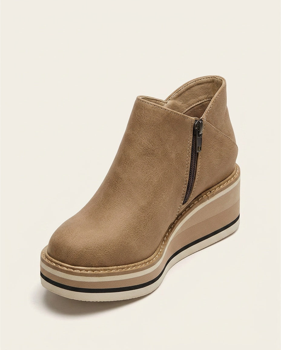 Cleona | Waterproof Side Zip Ankle Boots