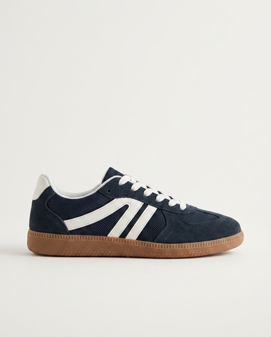 Faye | Retro Panelled Sneakers