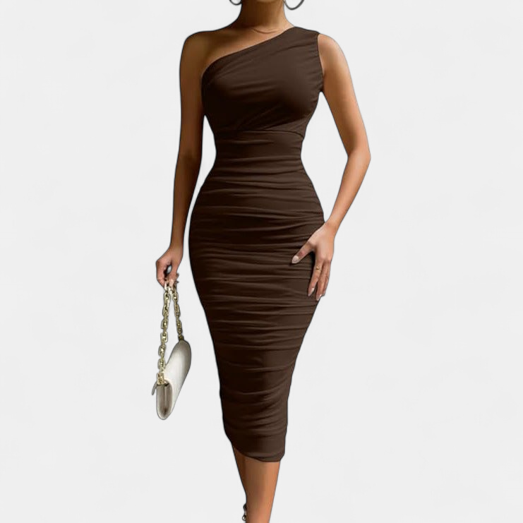 Una | Sleeveless Bodycon Midi Dress