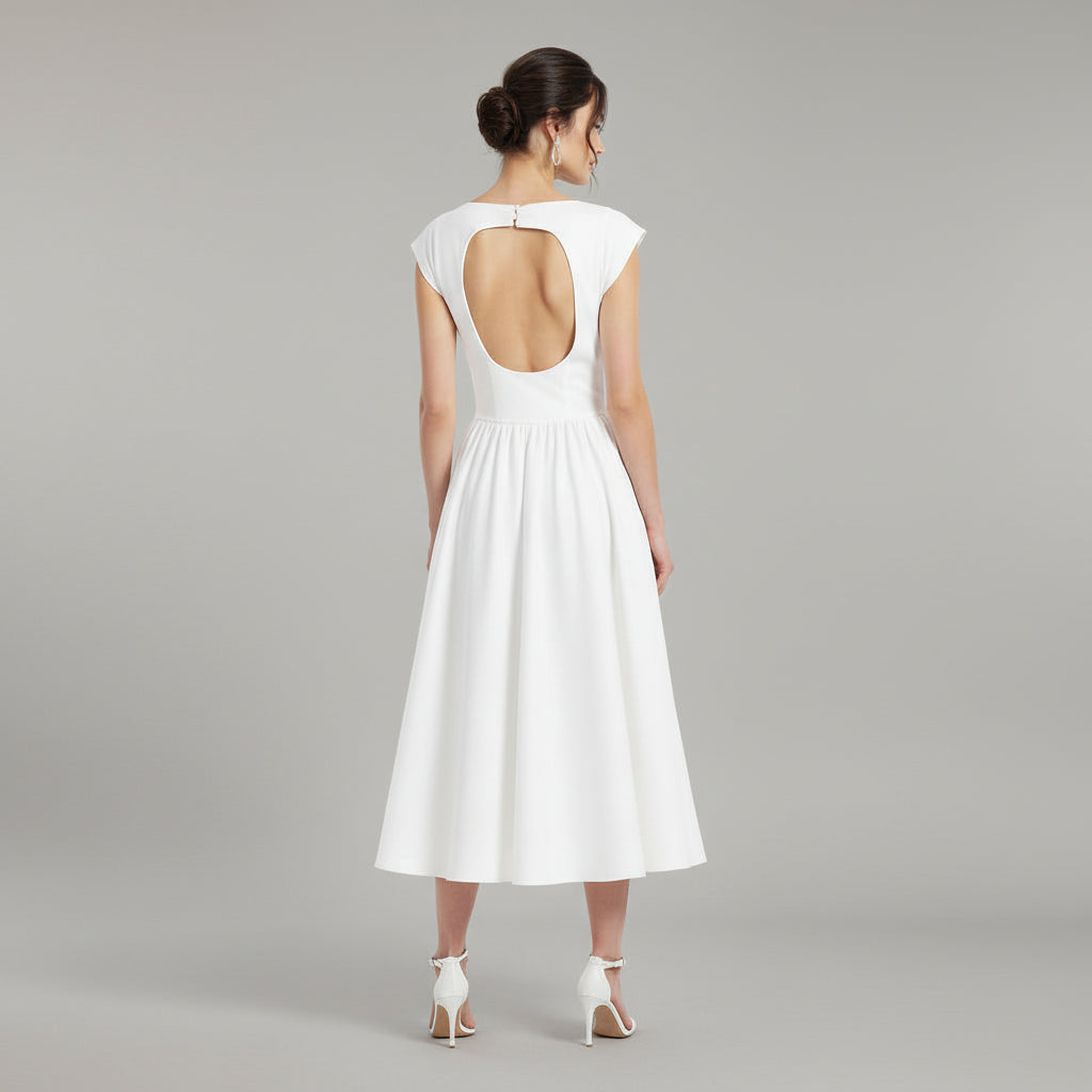Vienne | Classic A-Line Maxi Dress