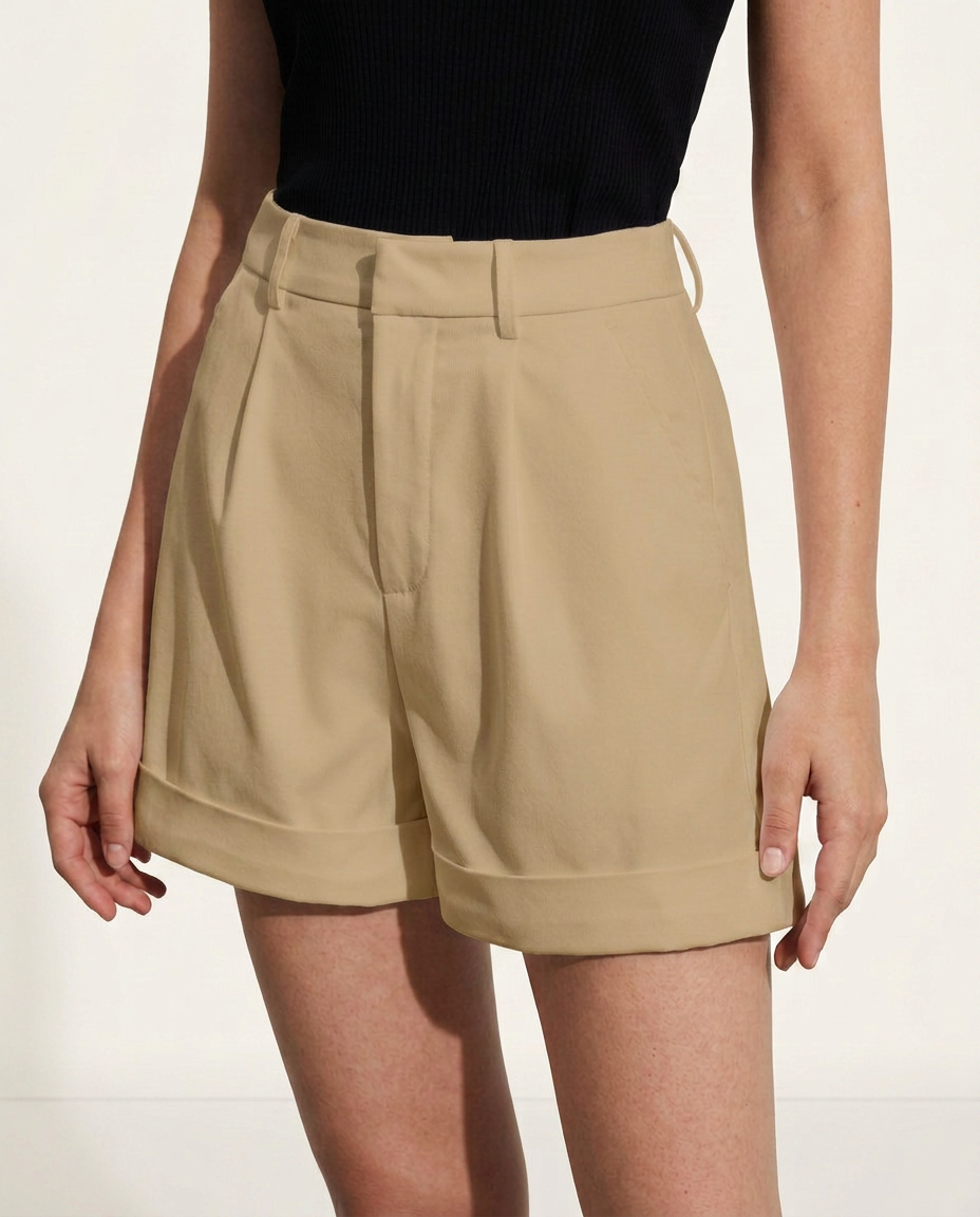 Prunelle | High-Waist Tailored Short