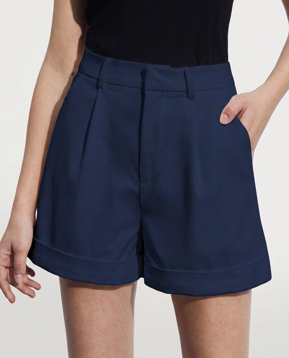 Prunelle | High-Waist Tailored Short