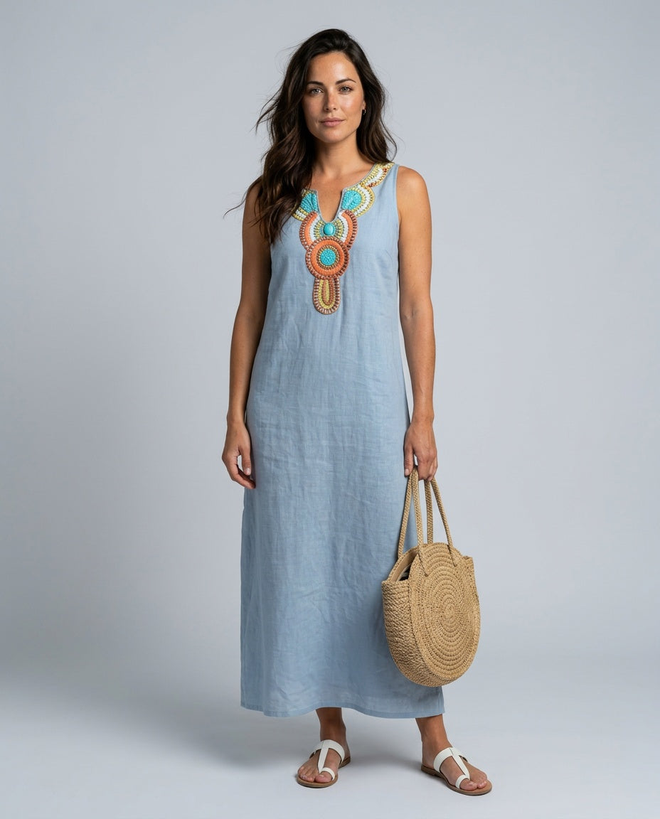 Maeve | Airy Flow Midi Dress
