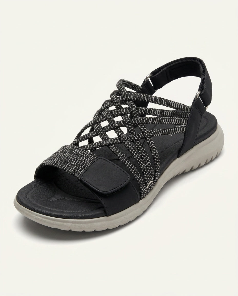 Valentina | Multi-Strap Flat Sandals