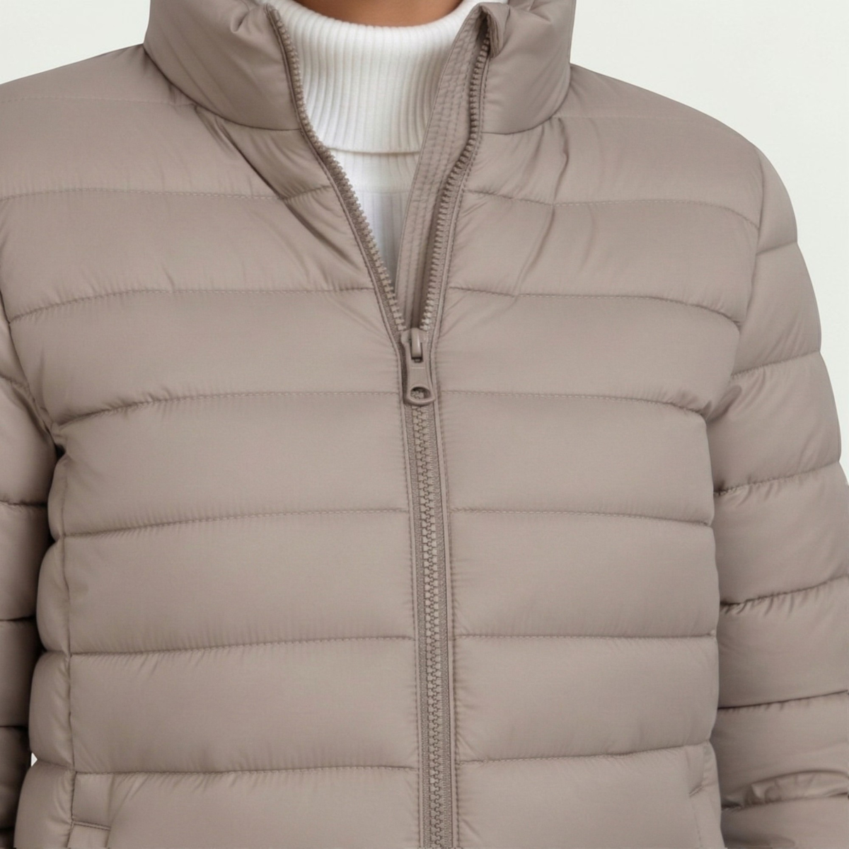 Lucia | Lightweight Quilted Stand-Collar Jacket