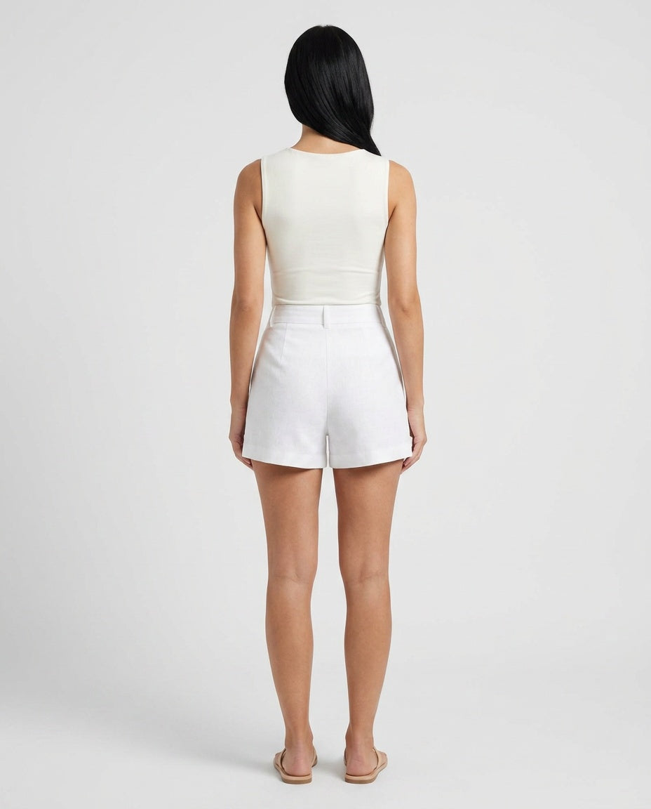 Esme | High Waist Wide-Leg Shorts