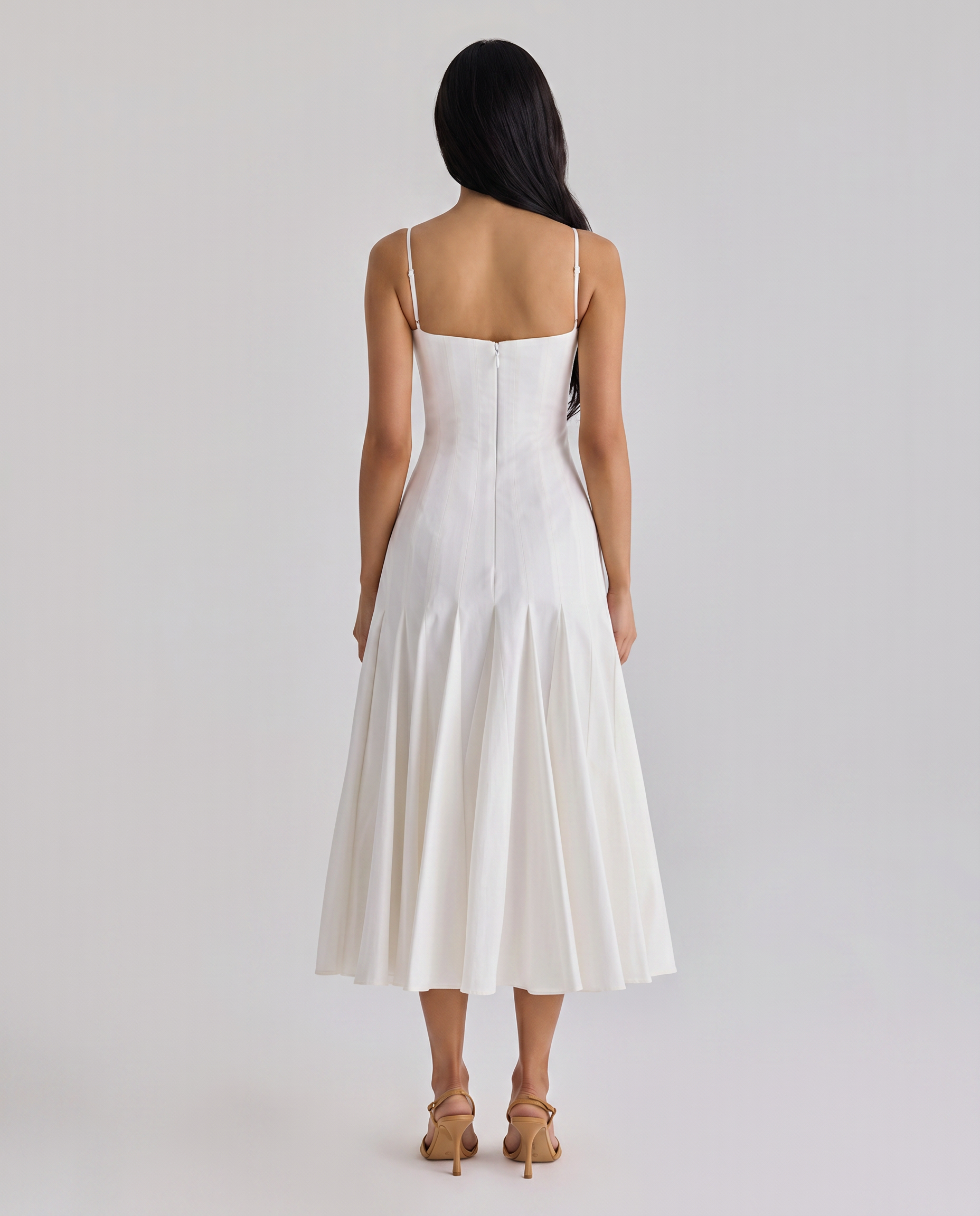 nora midi dress faithfull the brand Nora Floral Navy Leiria Midi Dress