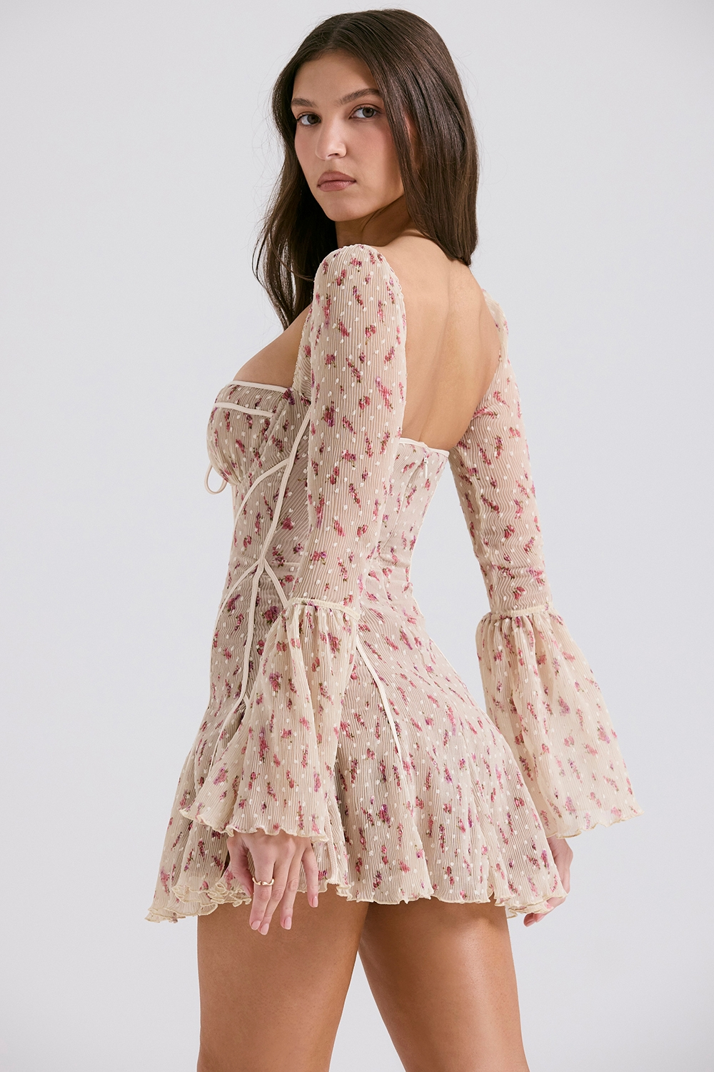 Jillian | Print Corset Mini Dress