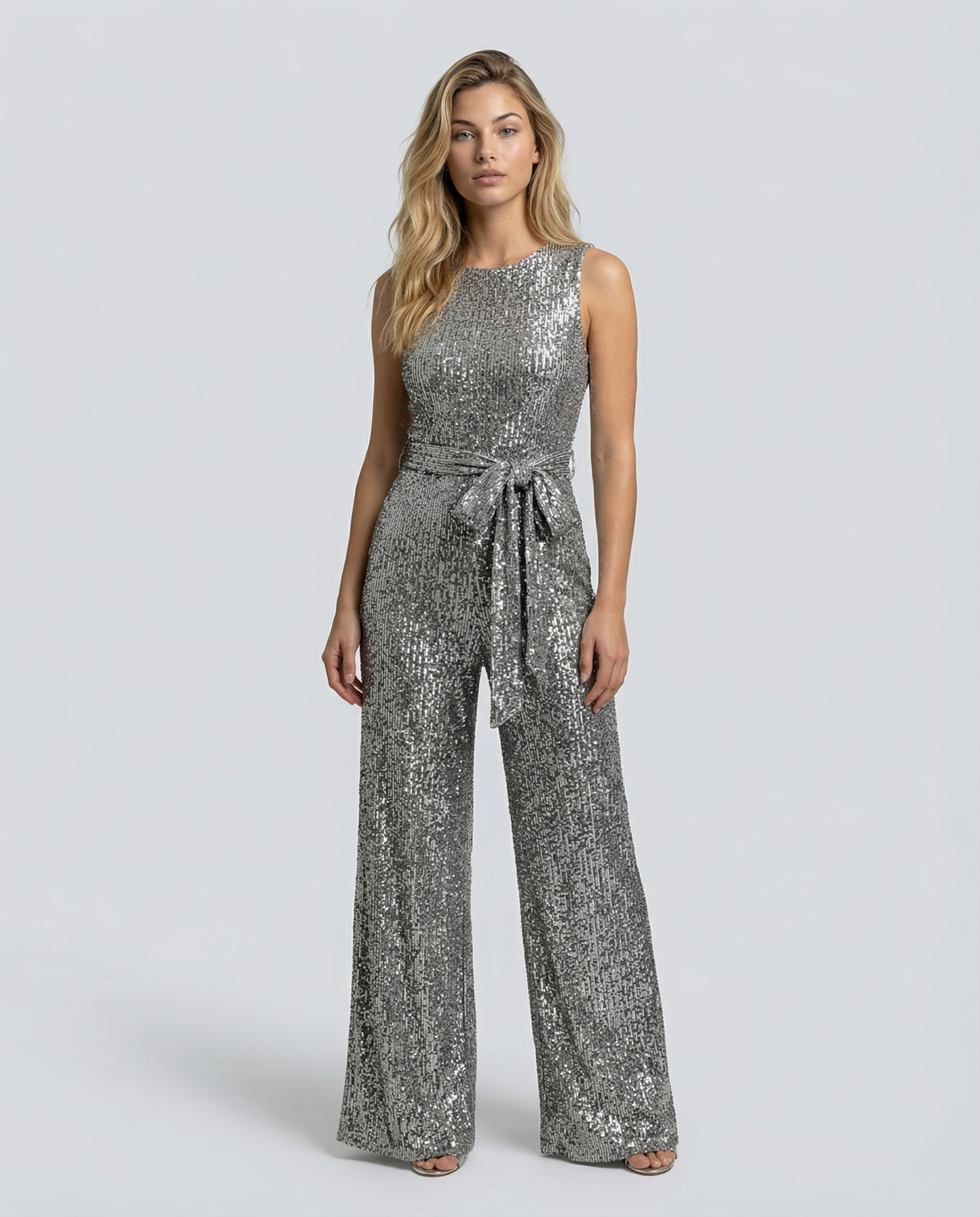 Frankie | Sequin Wide-Leg Evening Jumpsuit