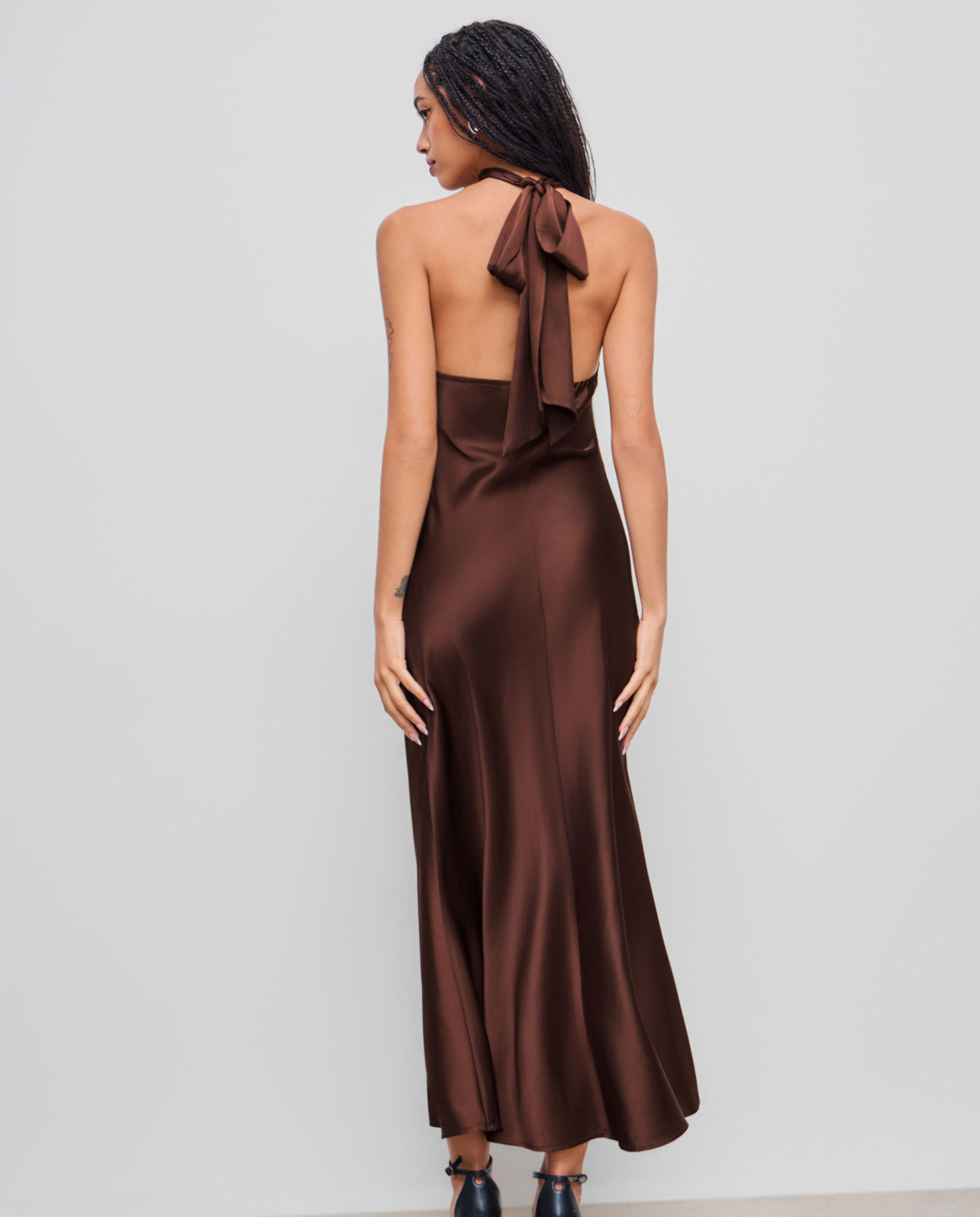 Patricia | Maxi Dress with Halter Neck