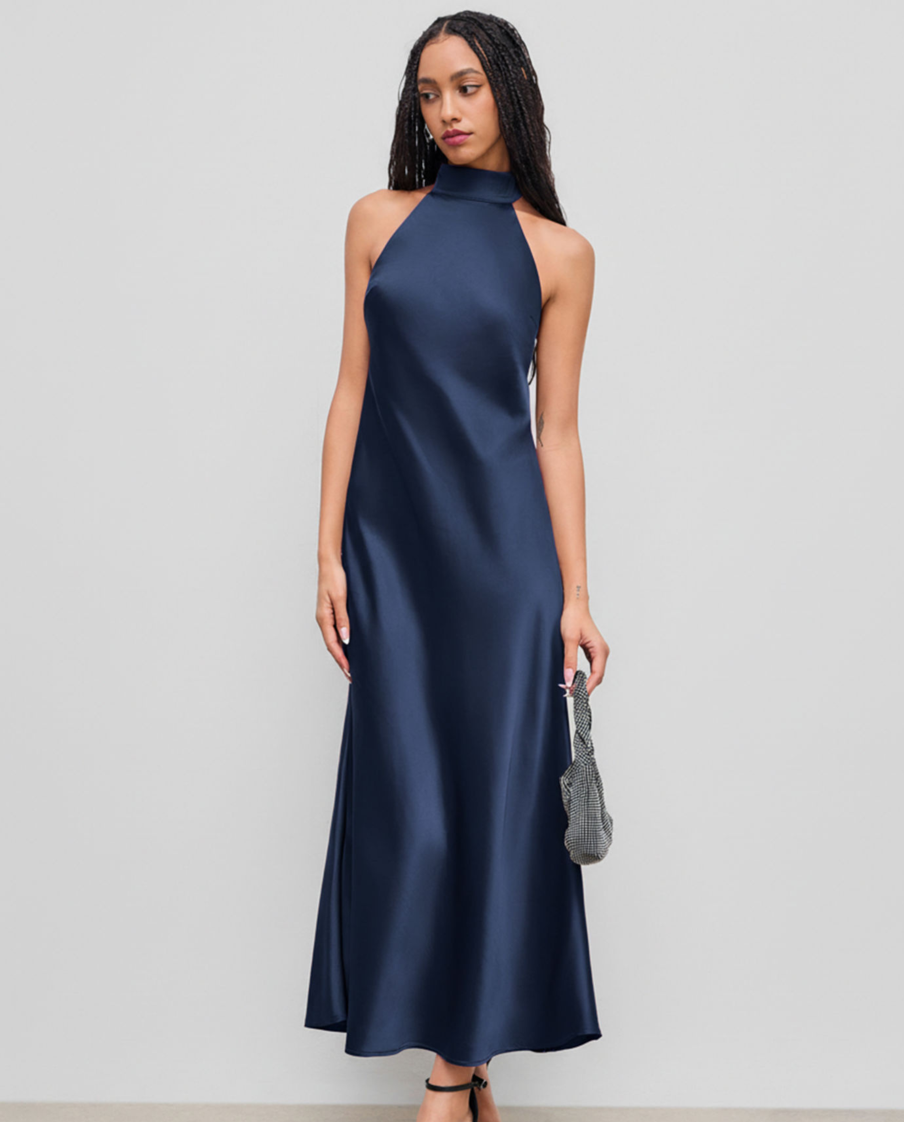 Patricia | Maxi Dress with Halter Neck