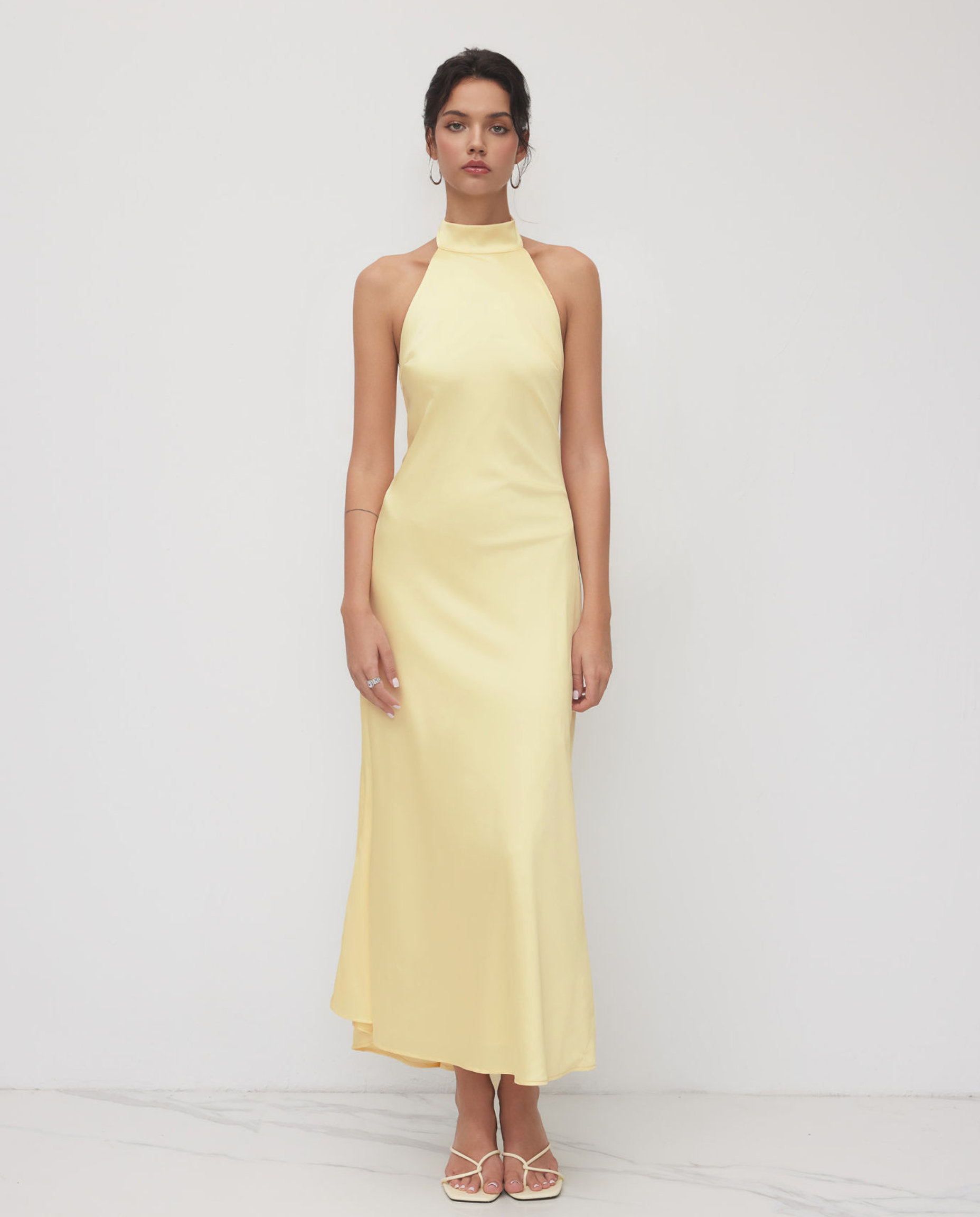 Patricia | Maxi Dress with Halter Neck