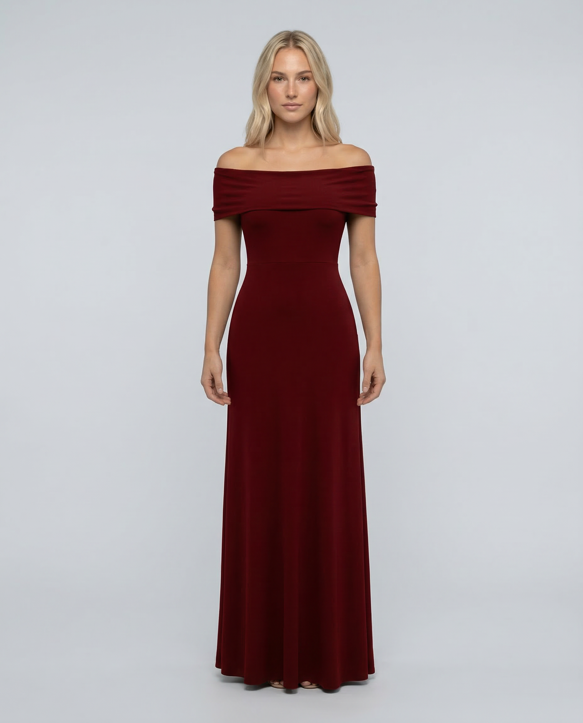 Sophia | Maxi Dress with Off-Shoulder Neckline
