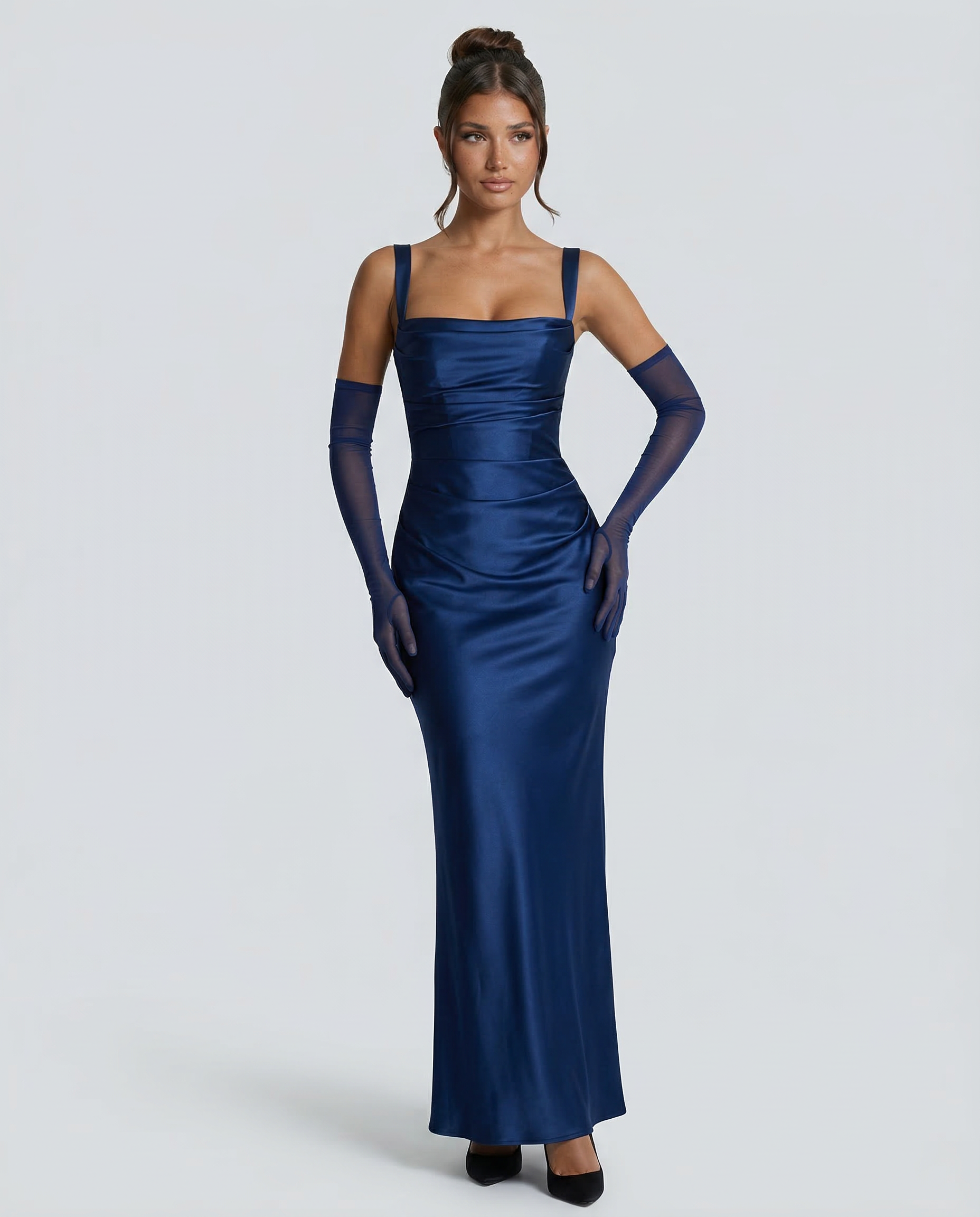 Elizabeth | Maxi Dress with Square Neckline