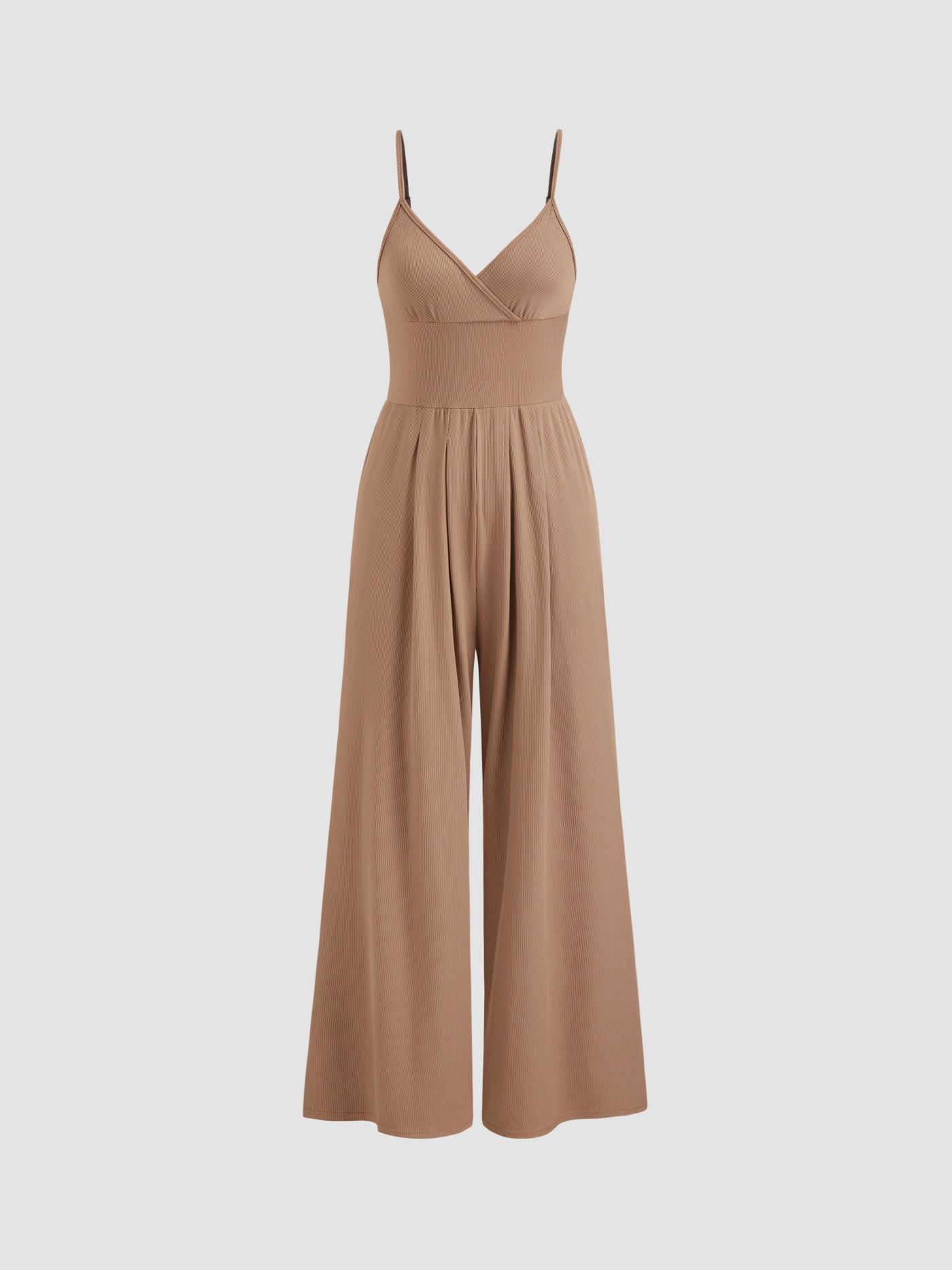 Jasmine | V-neck Cami Wide Leg Jumpsuit