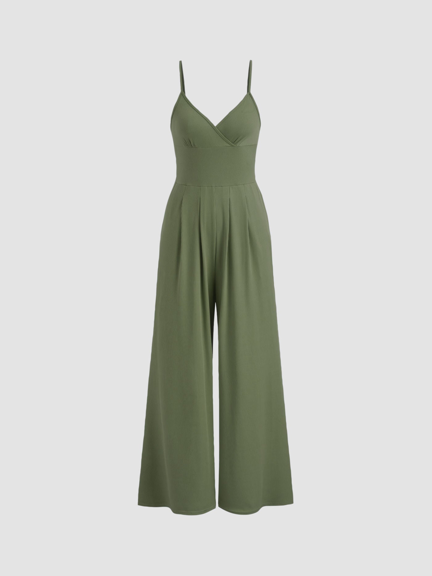 Jasmine | V-neck Cami Wide Leg Jumpsuit