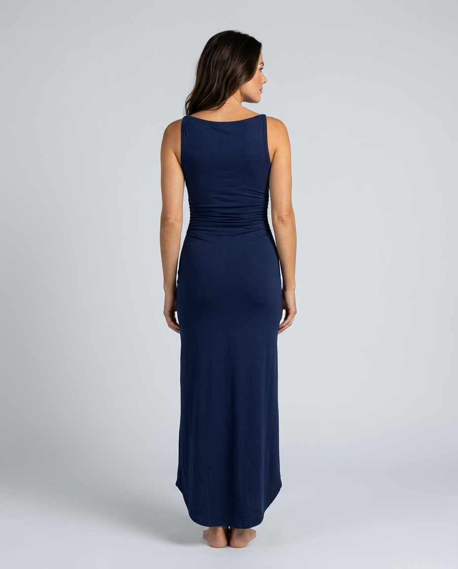 Lareine | Ruched Wedding Guest Maxi Dress