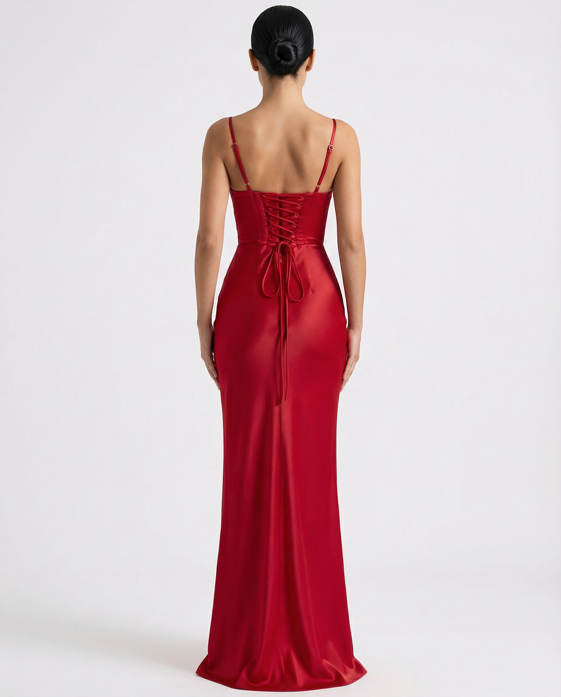 Genesis | Maxi Dress with Structured Corset Bodice