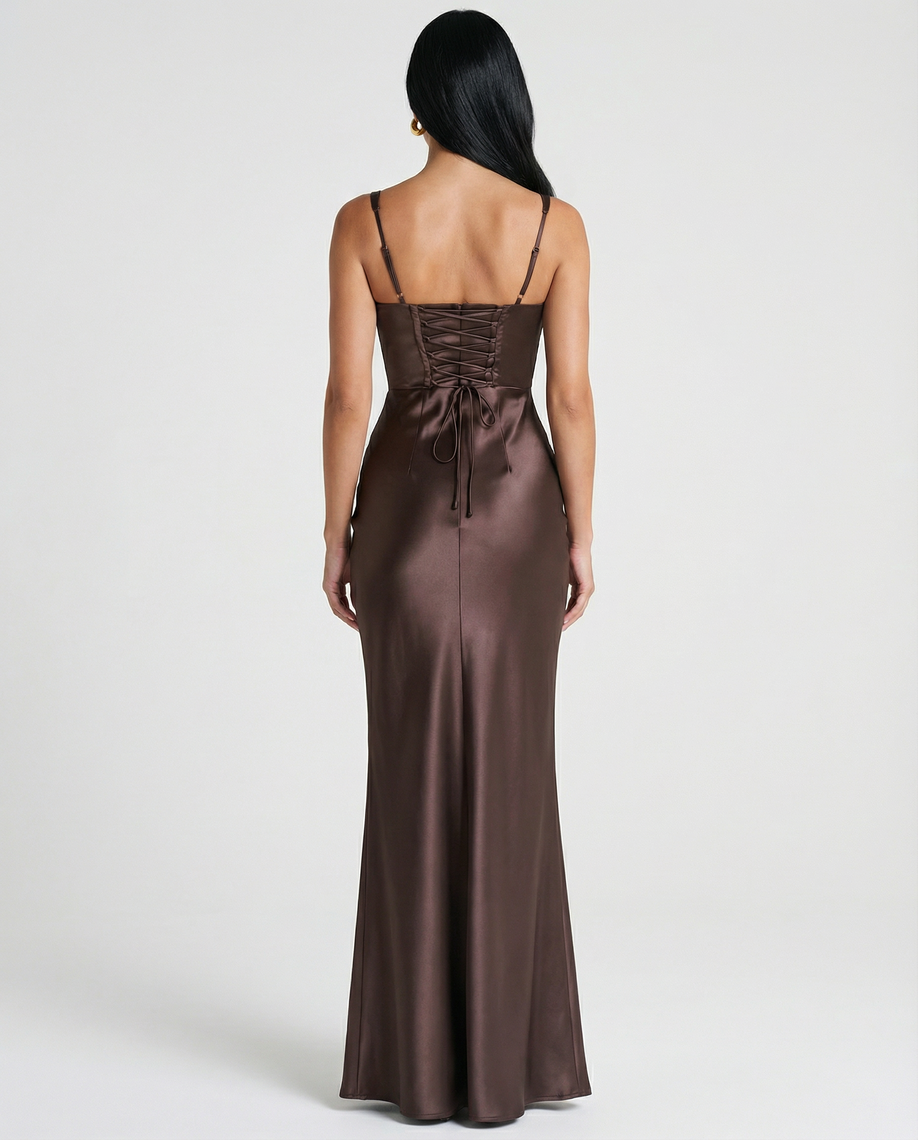 Genesis | Maxi Dress with Structured Corset Bodice