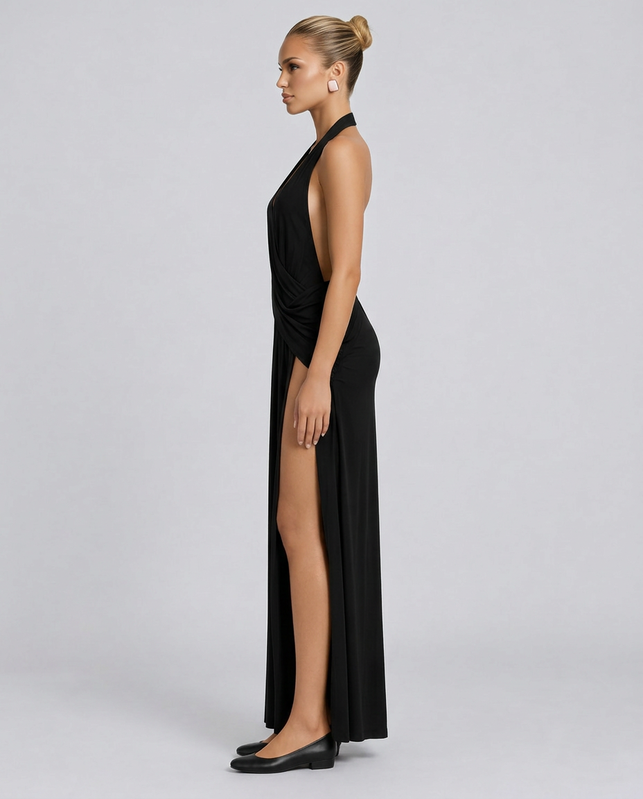 Anais | Open Back Summer Maxi Dress