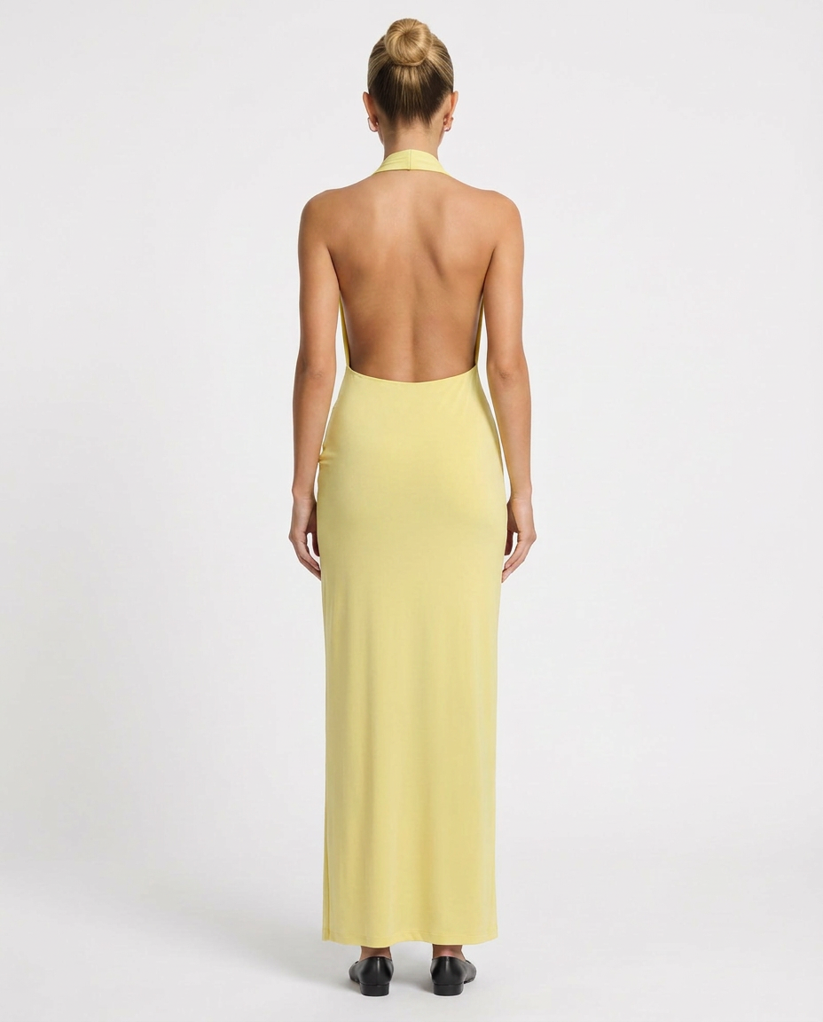 Anais | Open Back Summer Maxi Dress