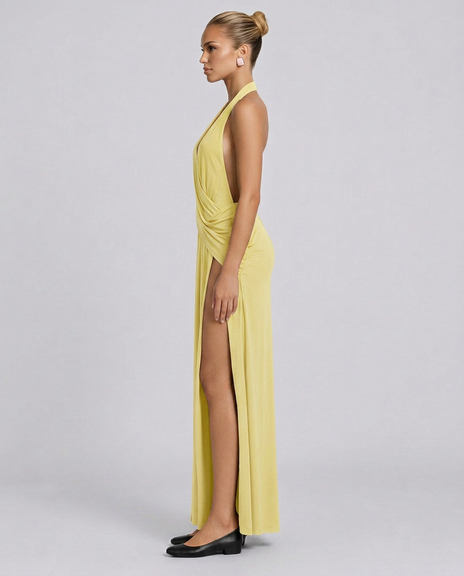 Anais | Open Back Summer Maxi Dress