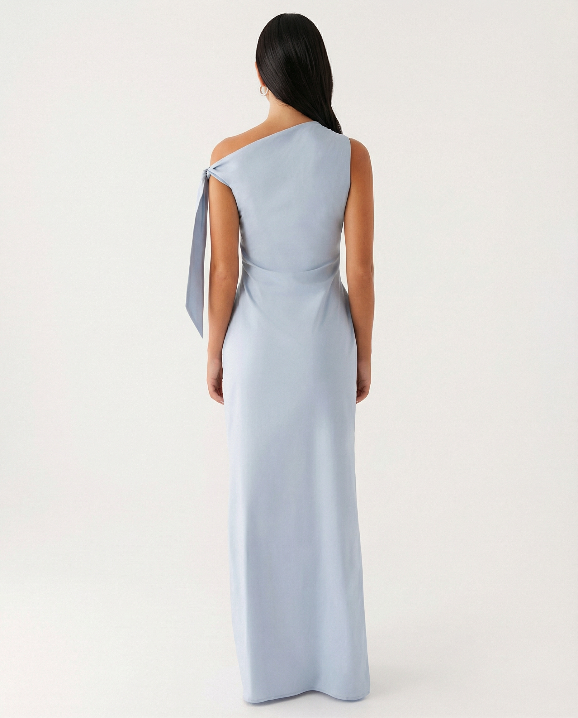 Beth | One-Shoulder Tie Maxi Dress